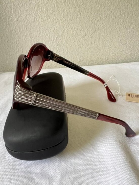 DAVID YURMAN GARNET FRAME WOMANS SUNGLASSES DY075-06 main image 8